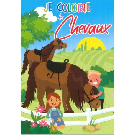 Je colorie les chevaux