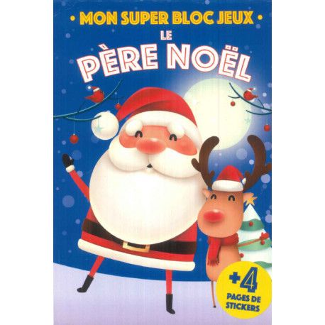 Mon super bloc jeux Le Père Noël