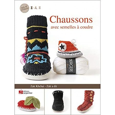 Chaussons avec semelles à coudre