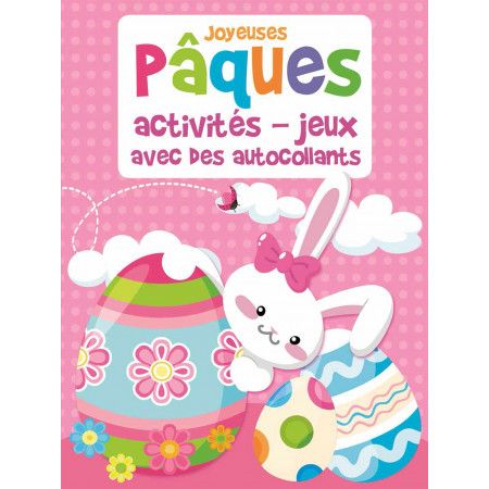 Joyeuses Pâques aves des autocollants