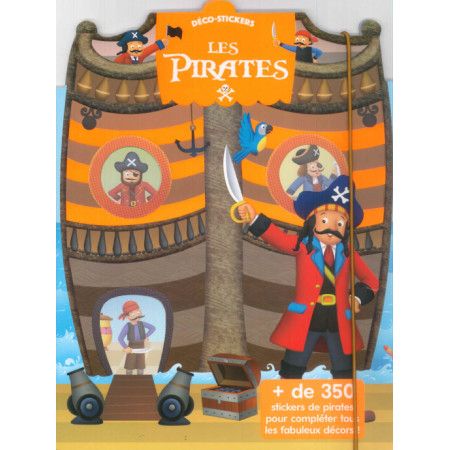 Déco stickers Les pirates - 9782754225397