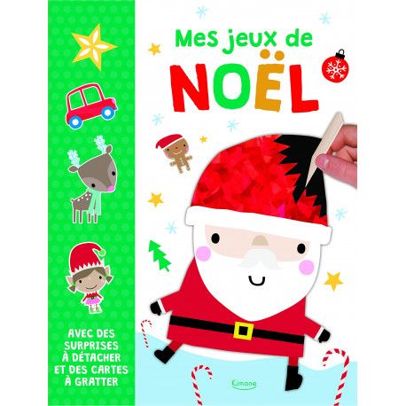 Mes jeux de Noël - Avec des cartes à gratter