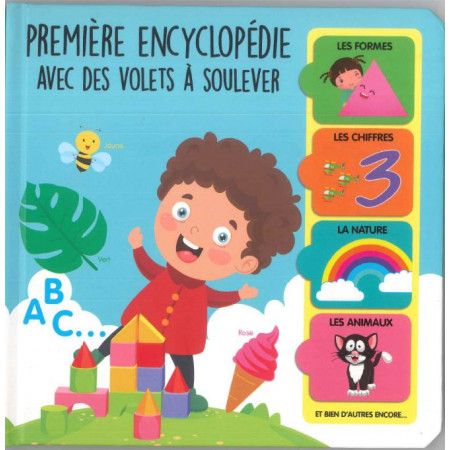 Première encyclopédie avec des volets à soulever