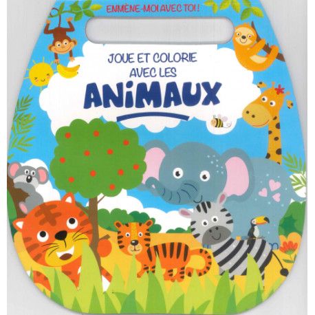 Joue et colorie avec les animaux