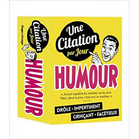 Une Citation par jour Humour - 9782755638981