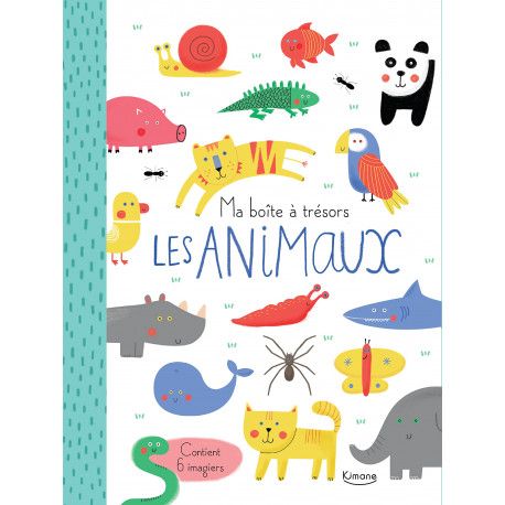 Ma boite à trésors - Les animaux (6 imagiers)