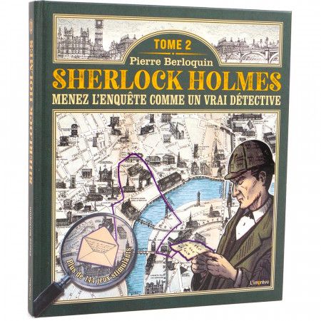 Sherlock Holmes -Tome 2 - Menez l'enquête comme un vrai détective - 9791029509391