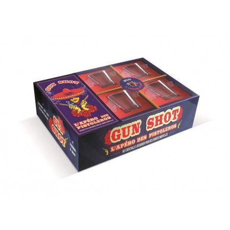 Coffret Gun Shot l'apéro des pistoleros - 9782263172632