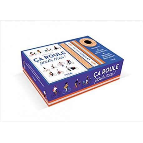 Coffret ça roule pour moi ! - Avec des stickers, une sonnette, un brassard fluo à scratchs et un guide