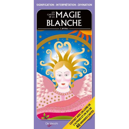 Coffret Les cartes divinatoires de la  Magie blanche - 9782384850044