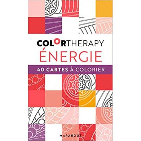 Color Therapy - Energie  40 cartes à colorier