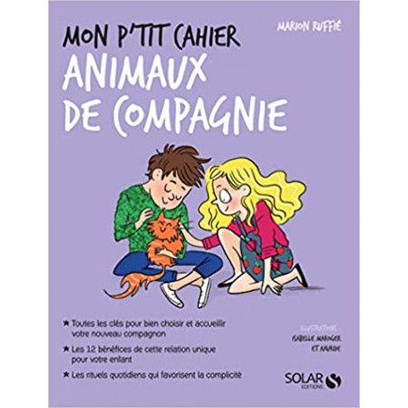 Mon p'tit cahier - Animaux de compagnie - 9782263159251