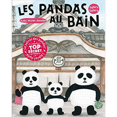 Les Pandas au bain