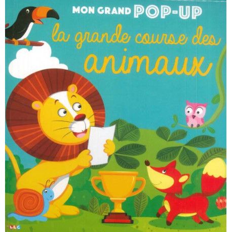 Mon grand pop-up  La grande course des animaux