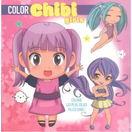 Color Chibi Girls - 9782754227476