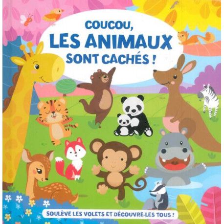 Coucou Les animaux sont cachés (avec volets)