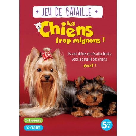 Jeu de bataille - les chiens trop mignons !