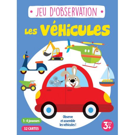 Jeu d'observation - Les Véhicules