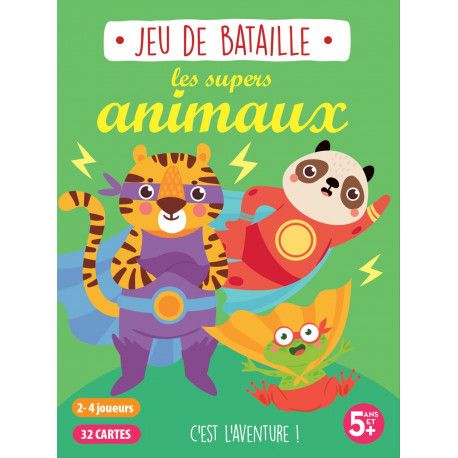 Jeu de bataille - Les supers Animaux