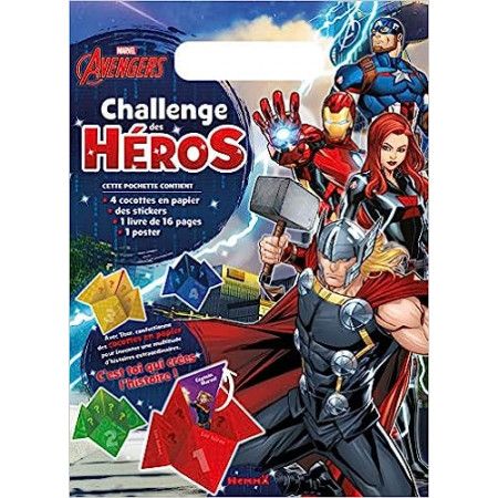 Avengers Challenge des héros - 9782508050312