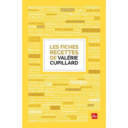 Les fiches recettes de V.Cupillard