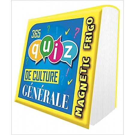 365 quiz de culture générale