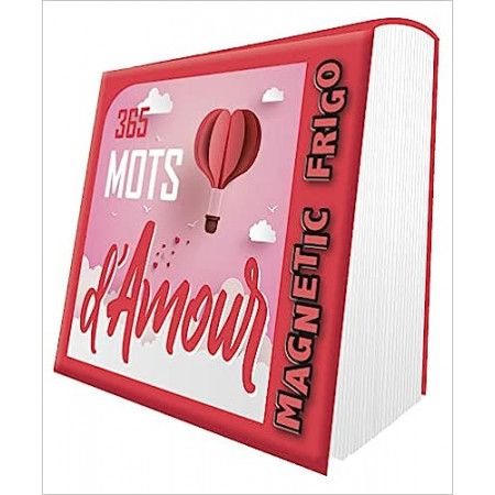 Magnetics Frigo 365 Mots d'Amour