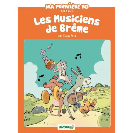 Ma première BD Les Musiciens de Brême