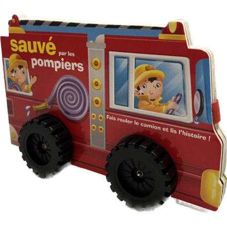 Fait rouler la voiture - Sauvé par les pompiers