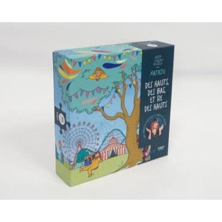 Coffret Puzzle "Des hauts, des bas et re des hauts"  puzzle 500 pièces