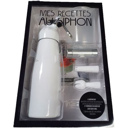 Mes recettes au siphon (blanc) - 9782360914203