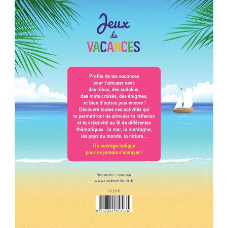 Jeux de vacances - 9782351813935