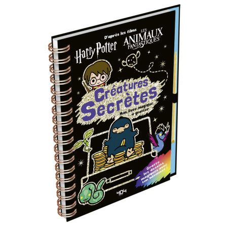 Harry Potter  Créatures secrètes - Livre à gratter