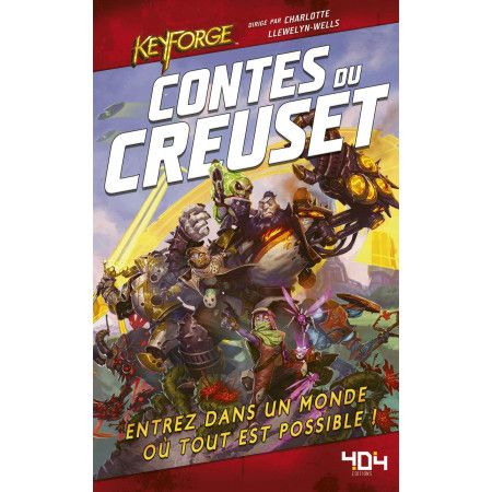 KeyForge   Contes du Creuset - Roman science-fiction - 9791032404447
