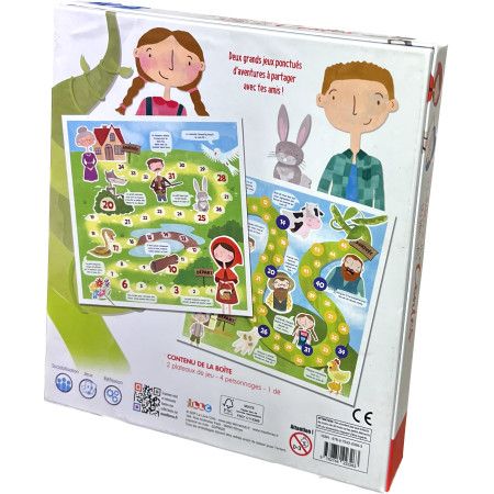 Boîte de jeux Les grands jeux du pays des contes  5-7 ans - 9782754223263