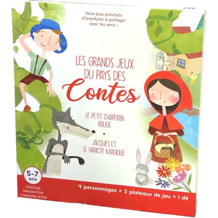 Boîte de jeux Les grands jeux du pays des contes  5-7 ans