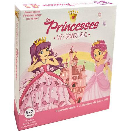 Boîte de jeux Princesses  5-7 ans