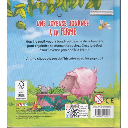 Une joyeuse journée à la ferme - 9782754228220