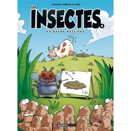 Les Insectes en BD - tome 04 - top humour