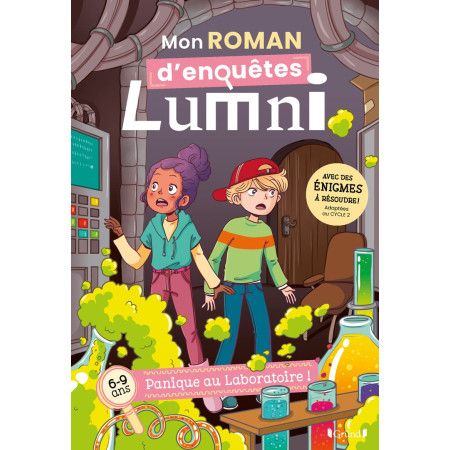 Mon roman d'enquêtes Lumni – Panique au laboratoire