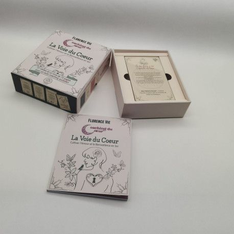 La voie du coeur - Oracle coaching - Coffret