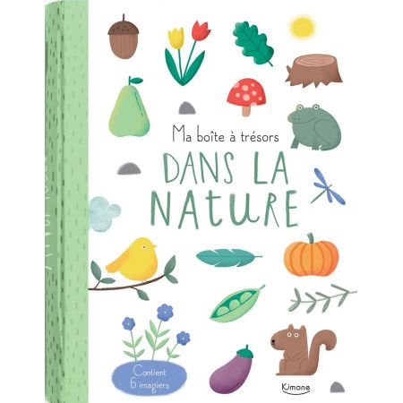 Coffret  Dans la nature - Contient 6 imagiers - 9782383221029