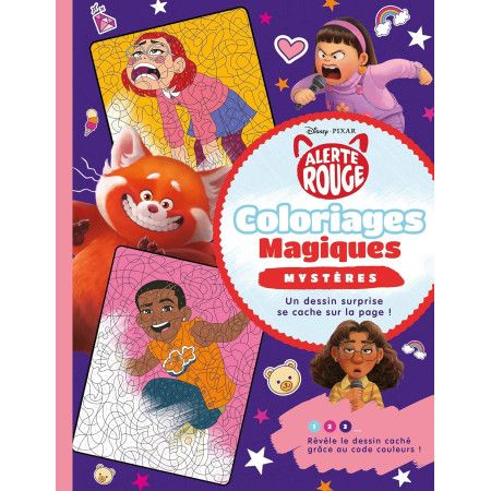 Alerte Rouge - Coloriages magique  mystères - Dès 6 ans - 9782017177074