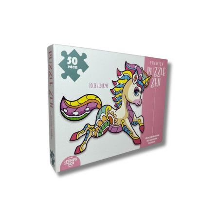 Mon premier puzzle Zen - JOLIE LICORNE