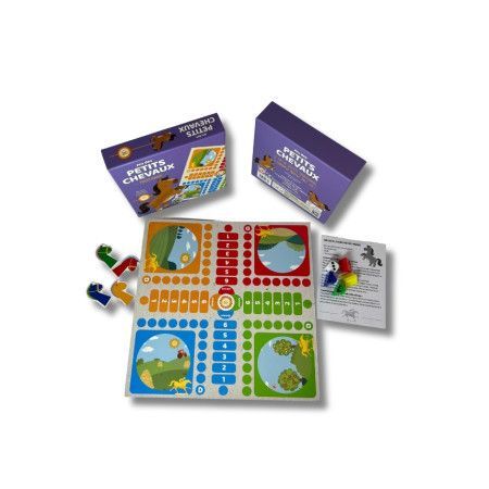 Jeu des PETITS CHEVAUX - 9782754228398