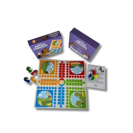Jeu des PETITS CHEVAUX - 9782754228398