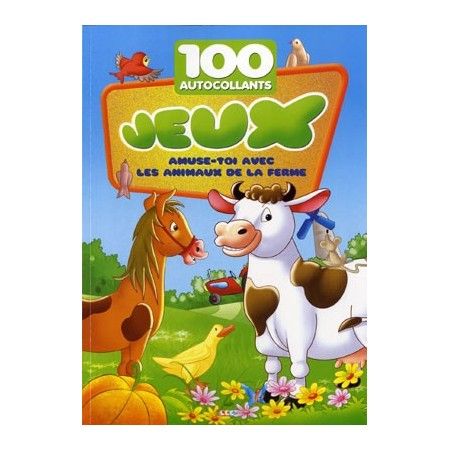 Zoo. 100 autocollants + jeux