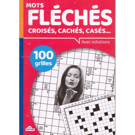 Mots fléchés, croisés, cachés, casés... (bisou) - 9782754216210