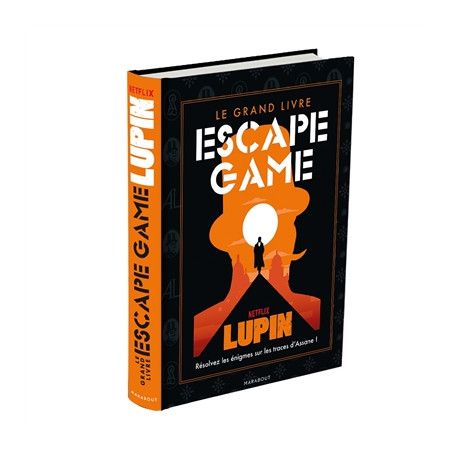 Le grand livre escape game Lupin. Résolvez les énigmes sur les traces d'Assane !