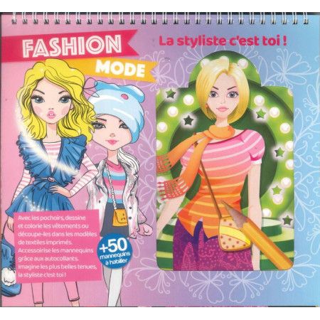 La styliste c'est toi : crée ta mode (vert) - 9782754213318